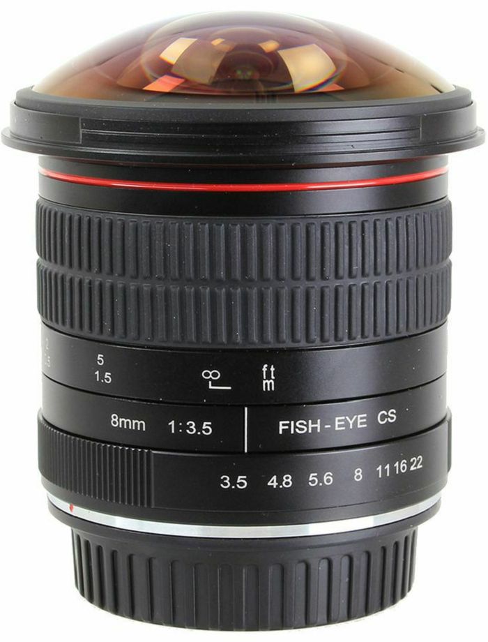 Voking 8mm F3.5 fisheye objektiv za Nikon F (VK8-3.5-N) Fish-Eye lens