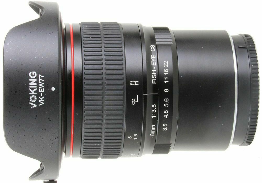Voking 8mm f/3.5 fisheye objektiv za Sony E-mount (VK8-3.5-S) Fish-Eye prime lens f3.5 3.5 1:3.5