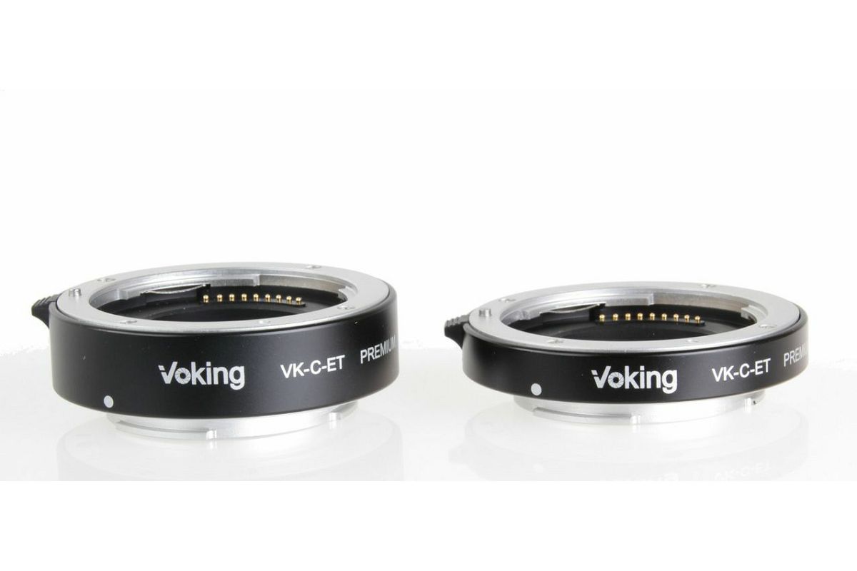 Voking macro prstenovi Auto fokus Premium komplet za Canon EOS M (EF-M) mirrorless 10mm i 16mm (VKET2P-C)