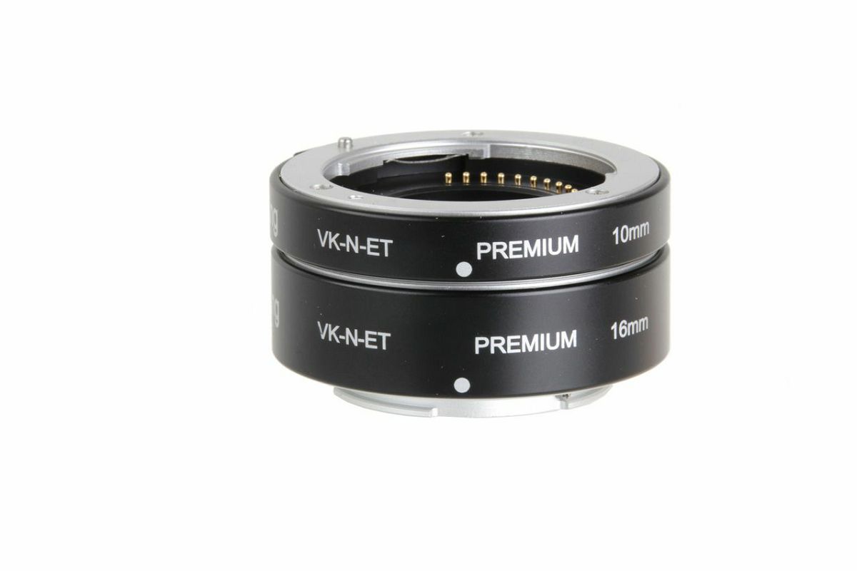 Voking macro prstenovi Auto fokus Premium komplet za Nikon 1 mirrorless 10mm i 16mm (VKET2P-N)