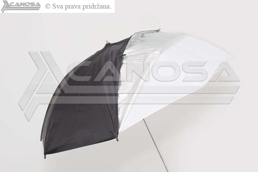 Weifeng bijeli difuzorski + reflektirajući 100cm 2u1 odvojivi foto studijski kišobran