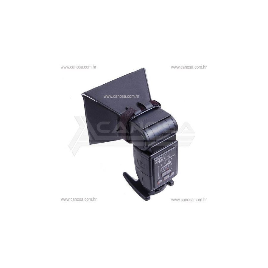 Weifeng difuzor mini softbox za blic bljeskalice Yongnuo Canon Nikon Metz Sony
