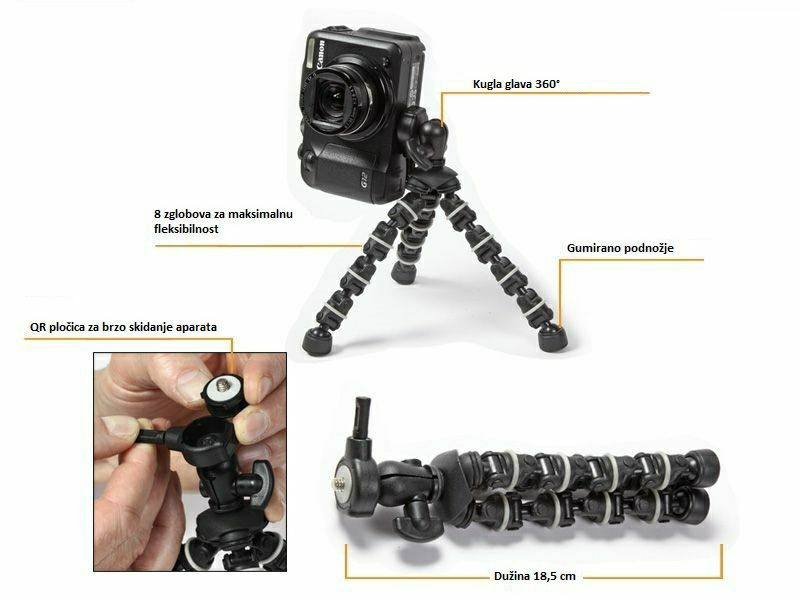 Weifeng gorillapod DT-0304S zglobni fleksibilni stalak