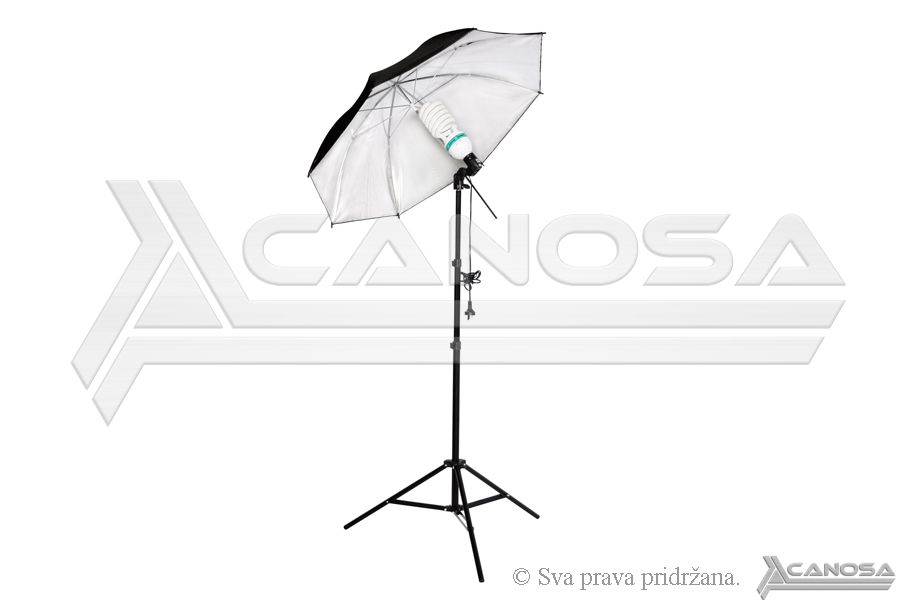 Weifeng srebreni reflektirajući 90cm foto studijski kišobran