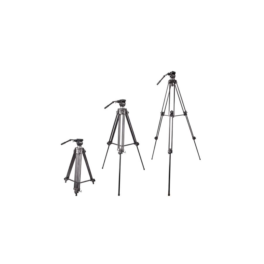 Weifeng WT-6717 Video Tripod + video head + 75mm Bowl