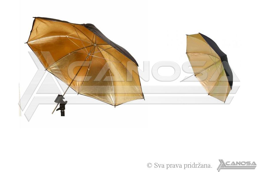 Weifeng zlatni reflektirajući 100cm foto studijski kišobran