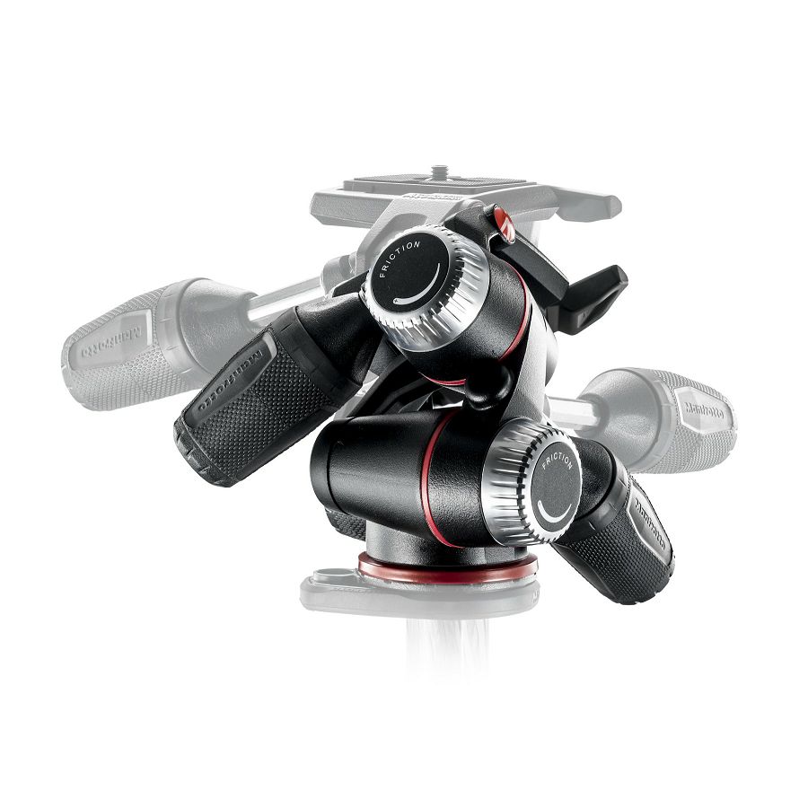 Manfrotto X-PRO 3-Way Head with retractable levers & friction controls