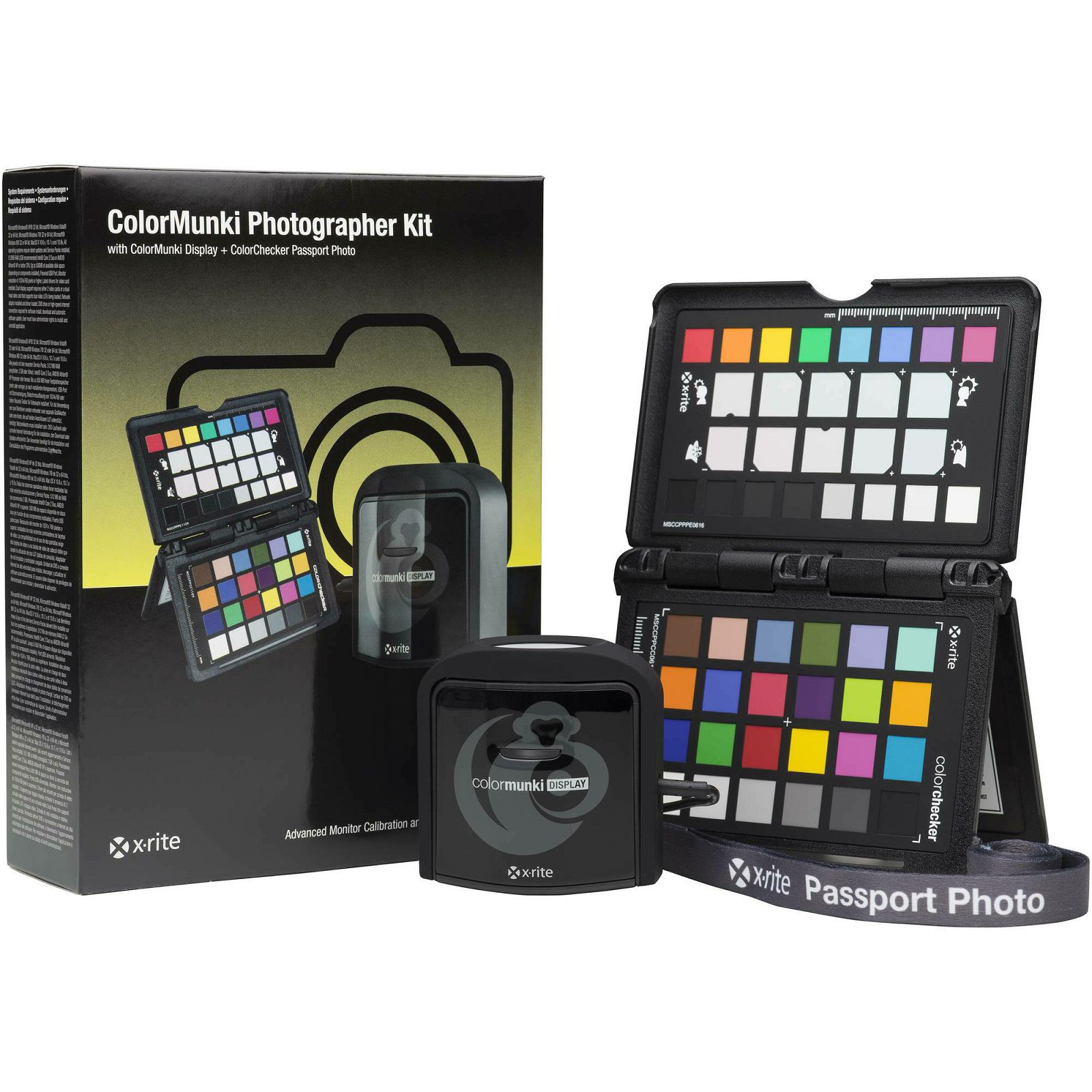 X-Rite ColorMunki Photographer Kit kalibrator monitora i ColorChecker (CMUNDISMSCCPP)