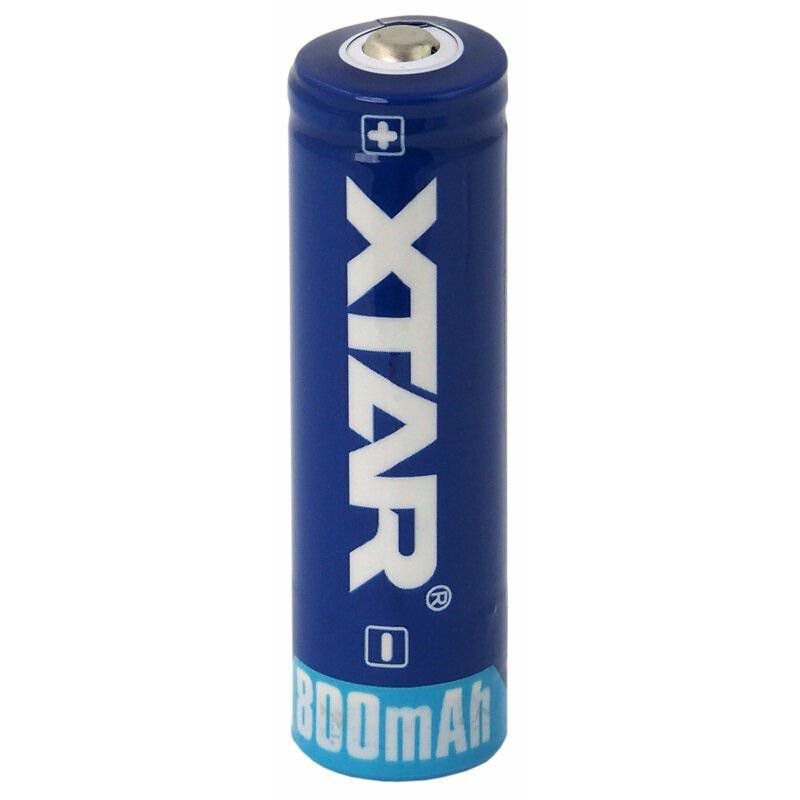 Xtar 14500 3.7V 800mAh Rechargeable Li-ion battery with protection punjiva baterija sa zaštitom 
