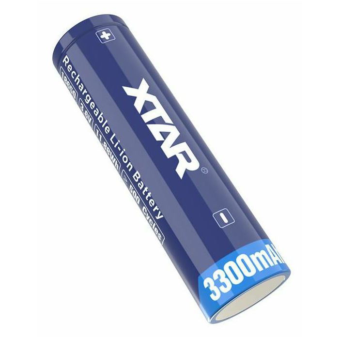 Xtar 18650 3.7V 3300mAh Rechargeable Li-ion battery with protection punjiva baterija sa zaštitom 