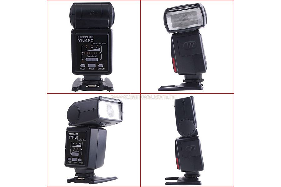 Yongnuo Speedlite YN460 za Canon Nikon Pentax Olympus Fuji Samsung Panasonic Sony blic bljeskalica flash