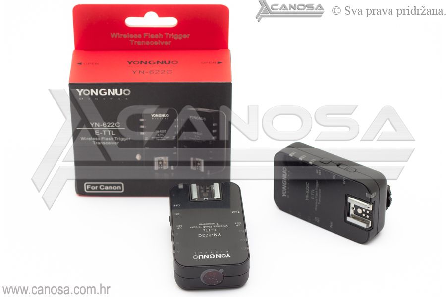 Yongnuo YN-622C E-TTL HSS primopredajnik komplet za Canon YN622