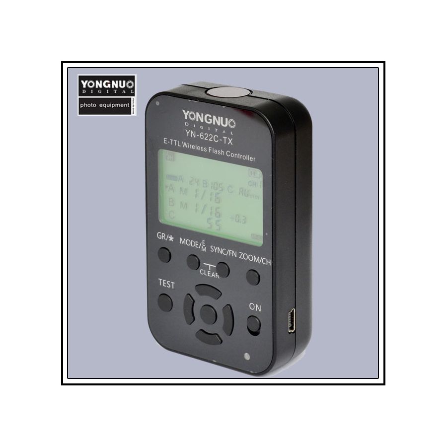 Yongnuo YN622C-TX E-TTL HSS wireless flash controller za Canon