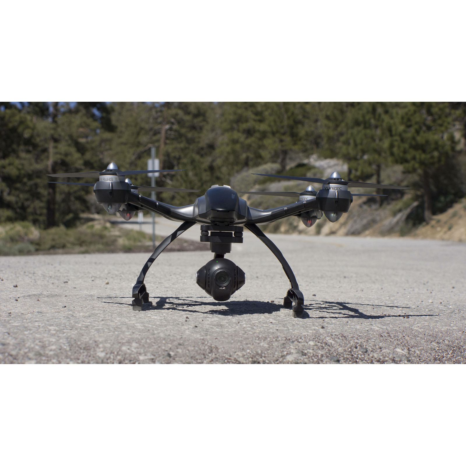 Yuneec Q500 4K Typhoon Quadcopter 3-axis Gimbal Camera dron sa 3-osnim stabilizatorom i kamerom za snimanje iz zraka (YUNQ4KEU)