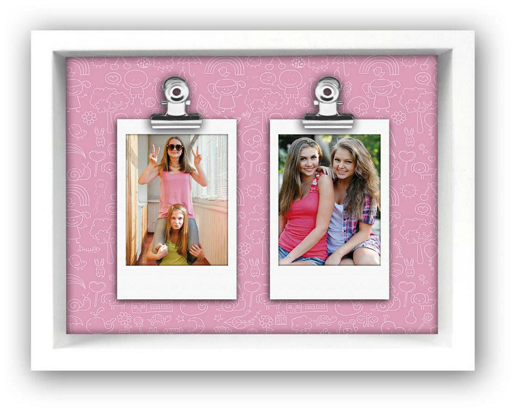 ZEP Funny pink Insta 2x2.3x8.5cm Wooden Frame TD19P okvir za instax fotografije
