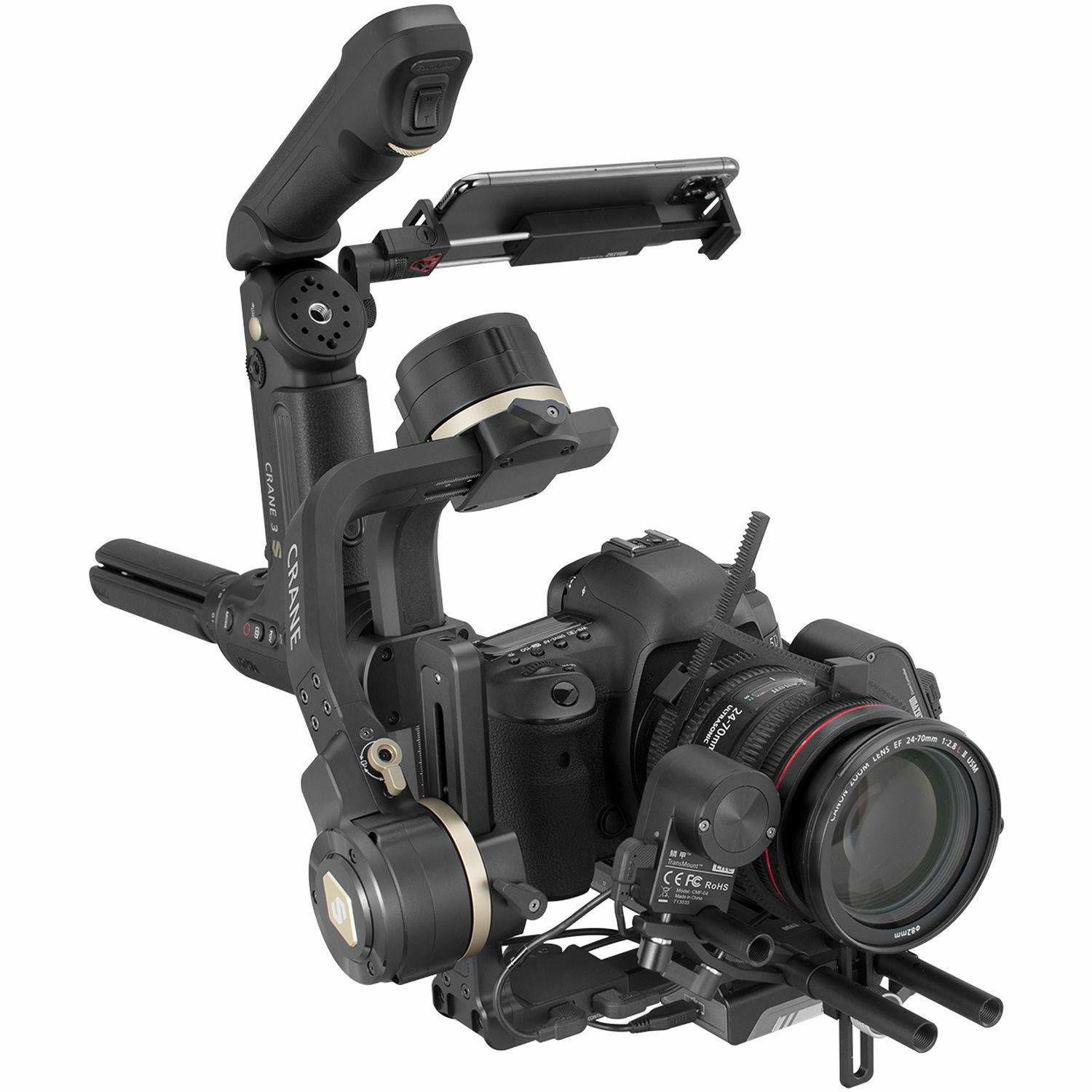 Zhiyun Crane 3S Handheld Stabilizer stabilizator za DSLR fotoaparate 0.6 to 6.49 kg