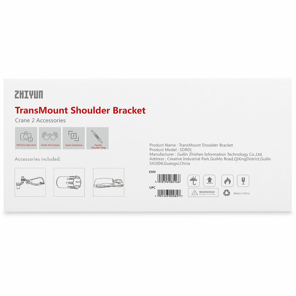 Zhiyun Shoulder Bracket for Crane 2 SDR01