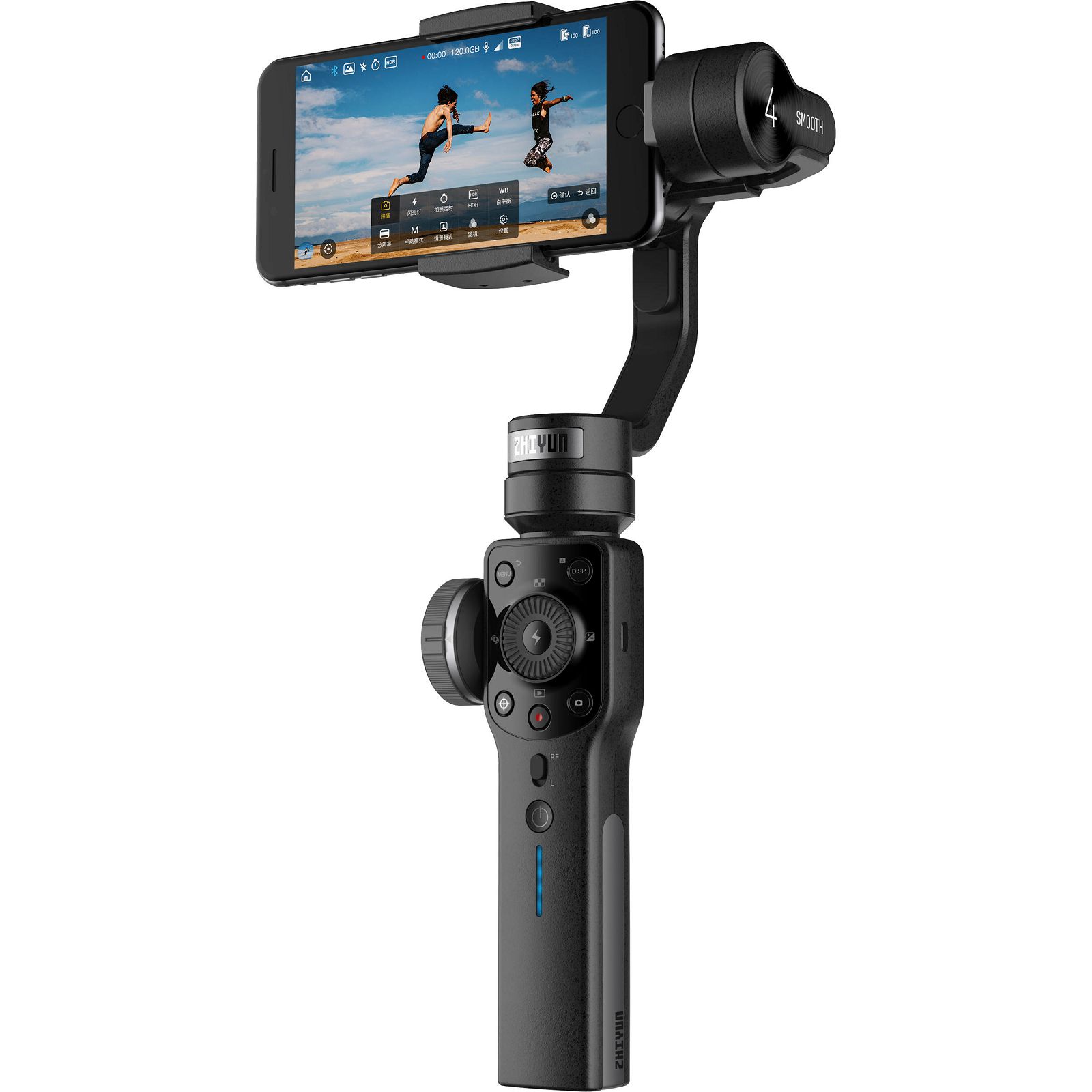 Zhiyun Smooth 4 black 3-Axis Gimbal for Smartphone