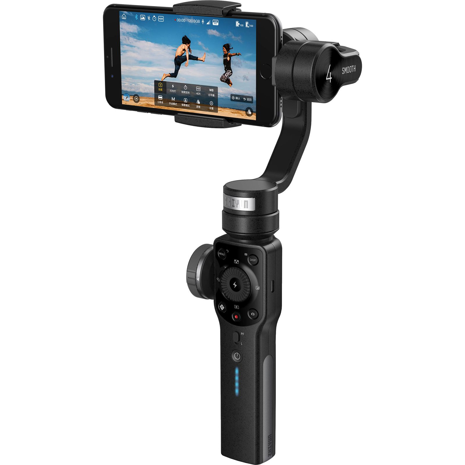 Zhiyun Smooth 4 black 3-Axis Gimbal for Smartphone