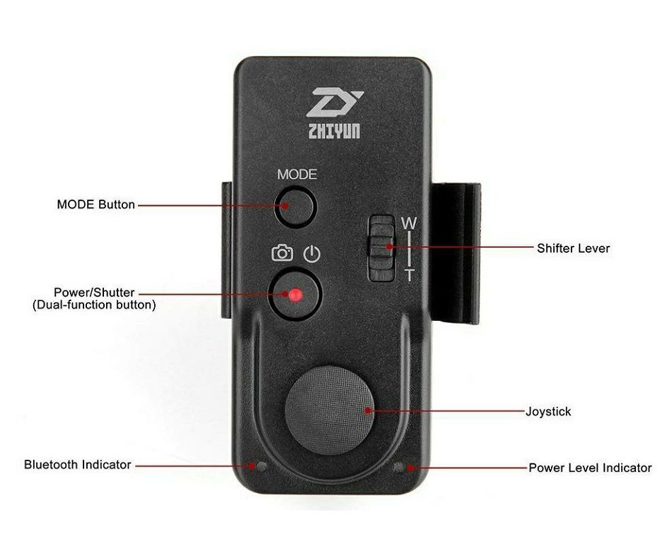 Zhiyun Wireless Remote Control ZWB02 for Crane Plus / M