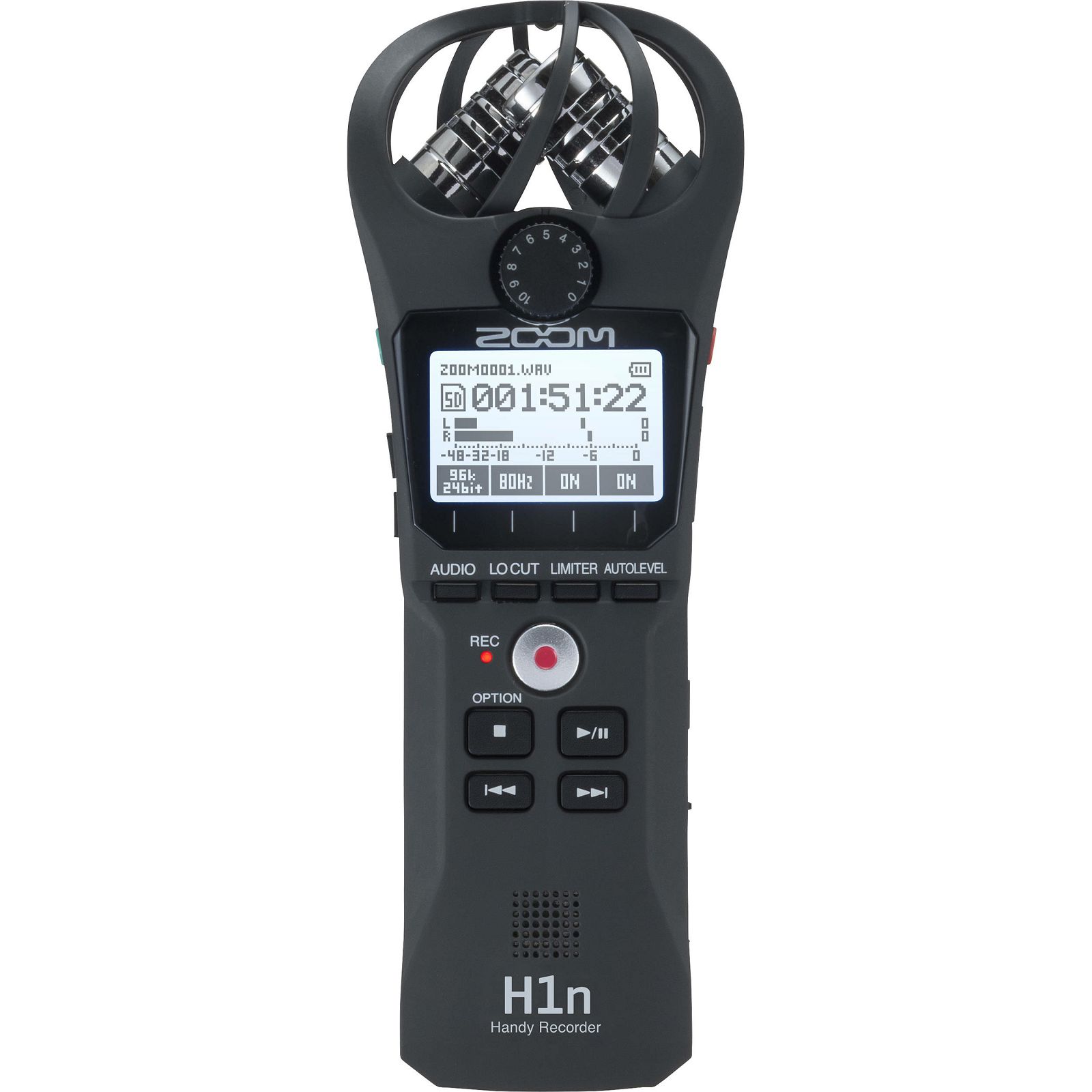 Zoom H1N Ultra-Portable Digital Audio Recorder Black prijenosni ručni snimač (314749)