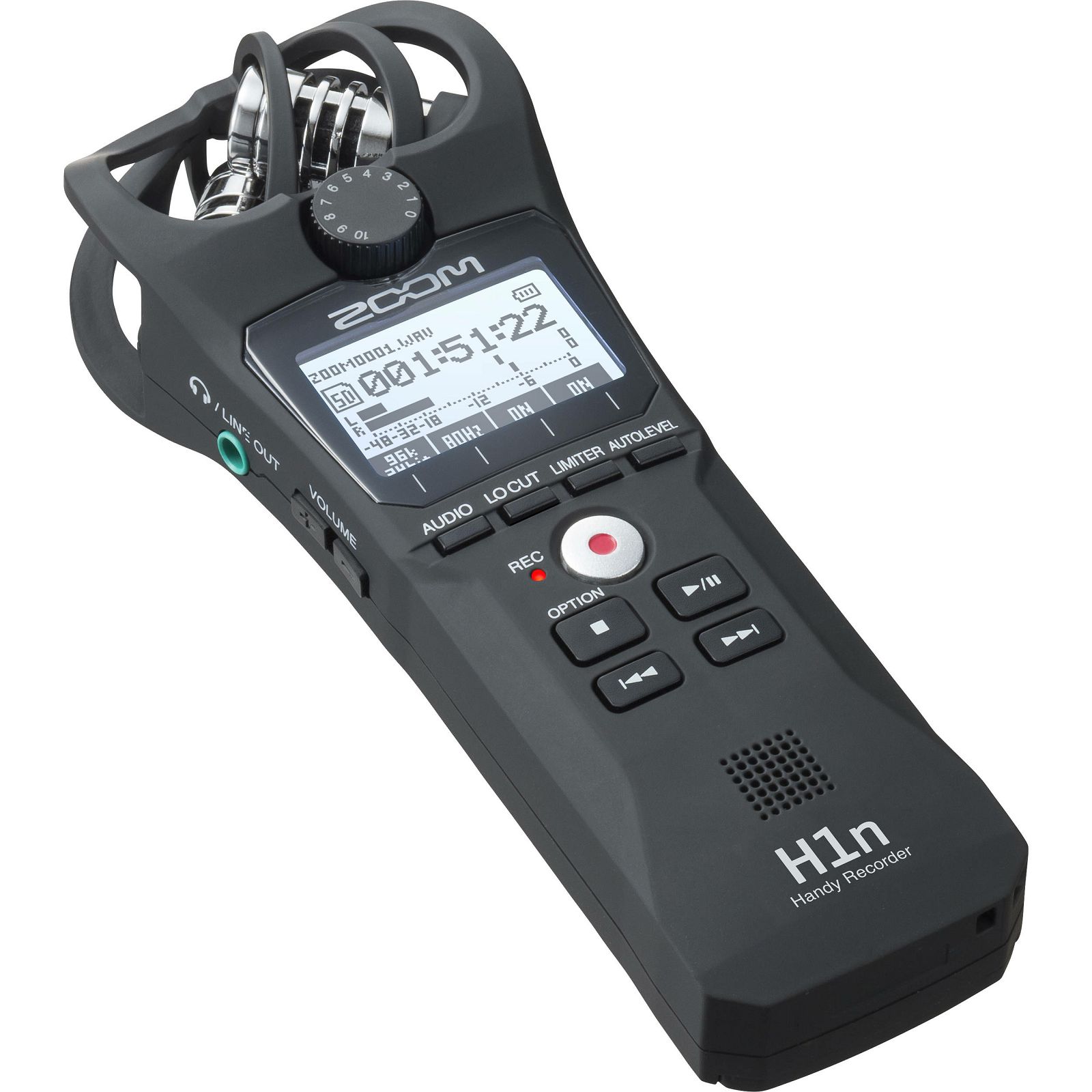 Zoom H1N Ultra-Portable Digital Audio Recorder Black prijenosni ručni snimač (314749)