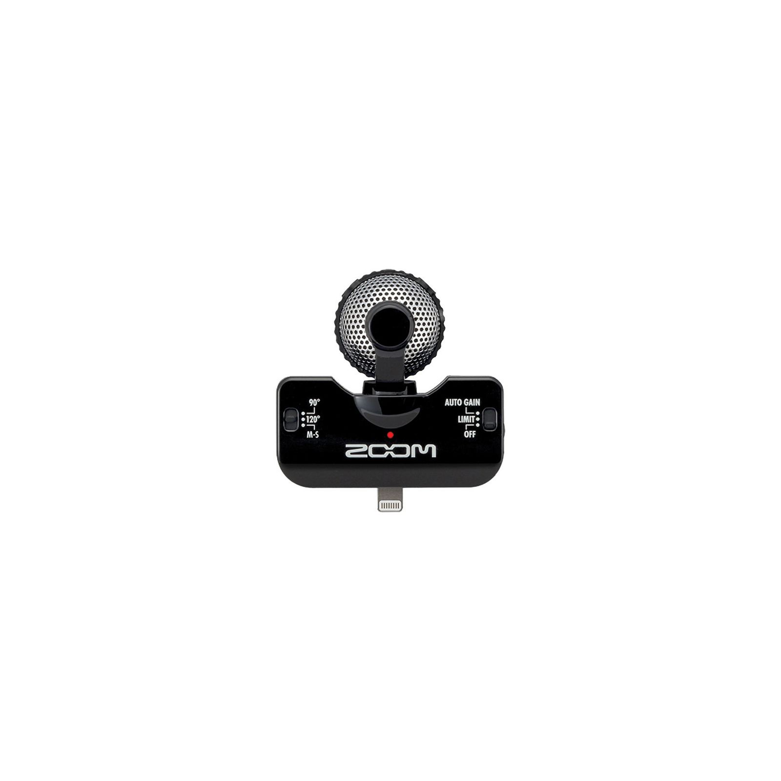 Zoom iQ5 Stereo Microphone for iOS Devices with Lightning Connector (Black) stereo mikrofon za iPhone iPad